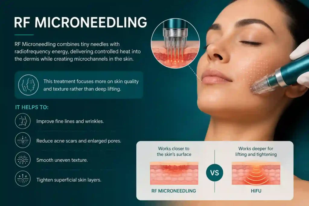 What Does RF Microneedling Do That HIFU Alone Cannot South Side