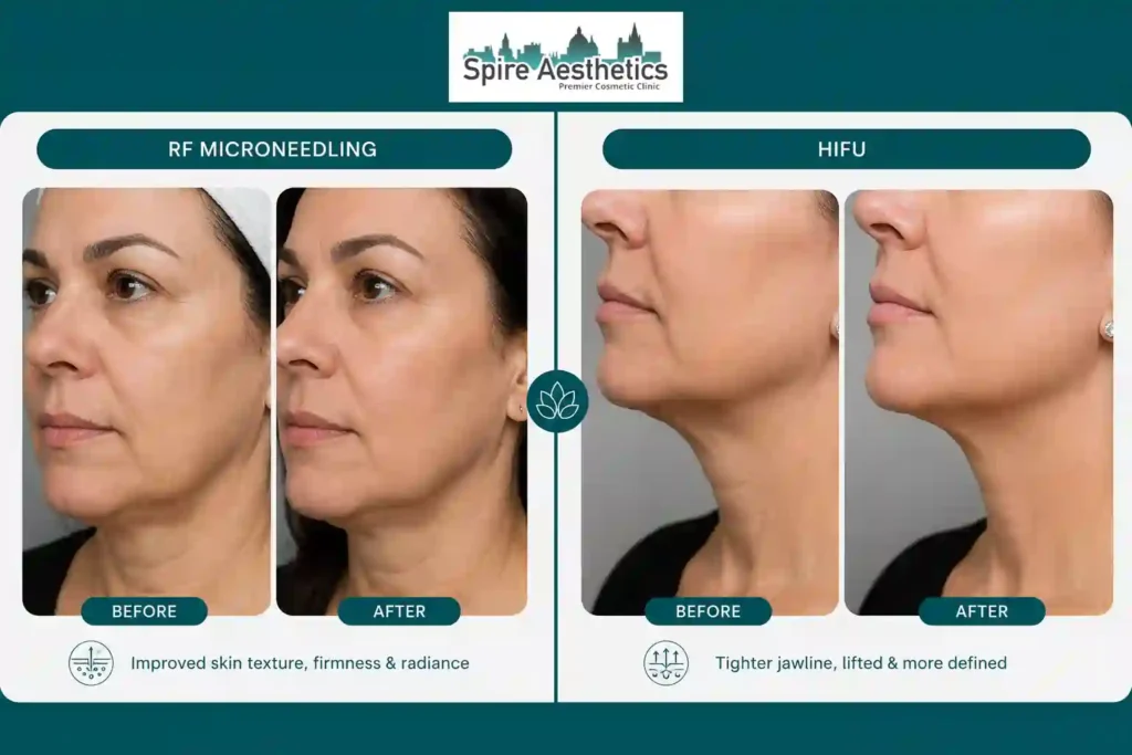 Can RF Microneedling and HIFU Be Combined South Side?